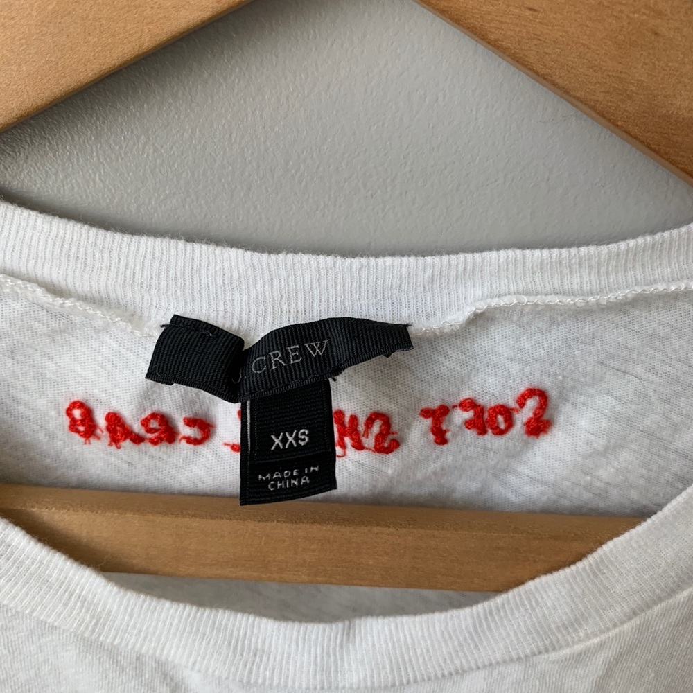 J crew horoscope tee Cancer size xxs - Picture 2 of 3